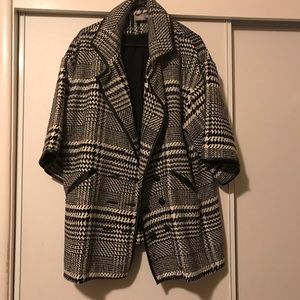 Black & White Houndstooth jacket